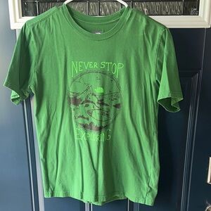 The North Face Kids Vibrant Green Adventure Tee
